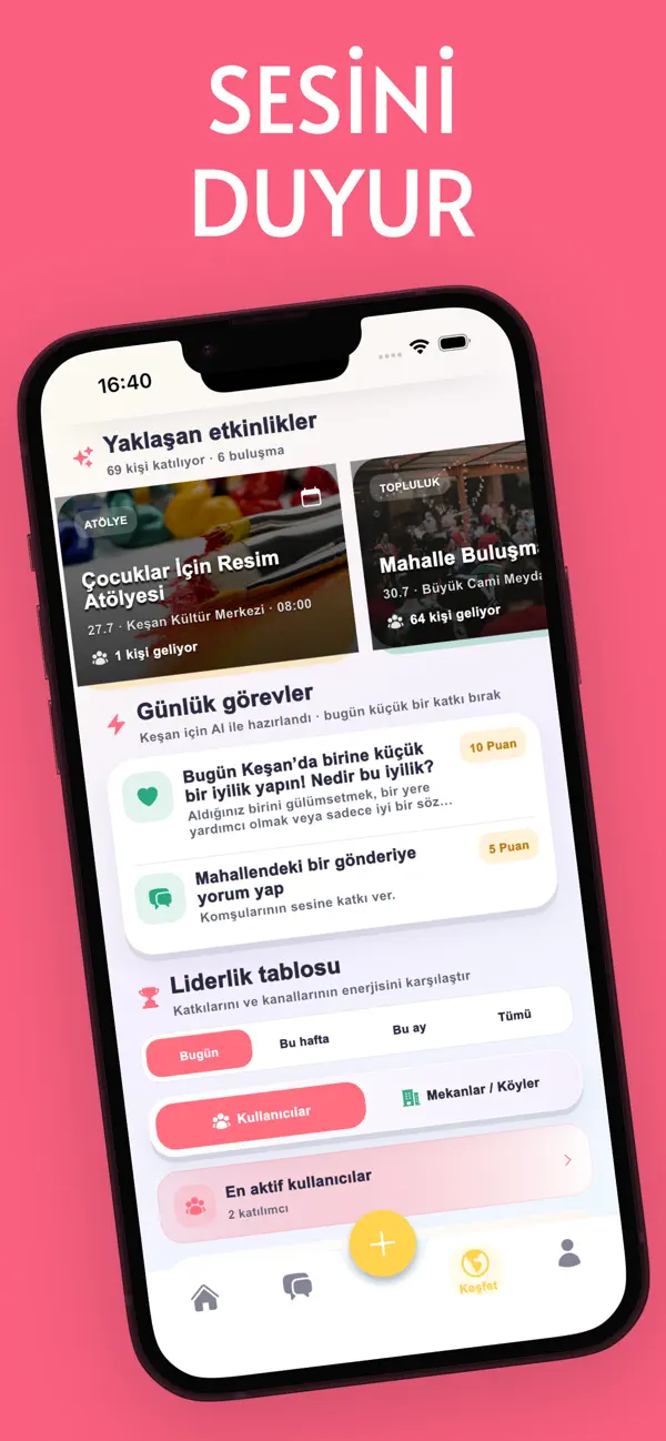 Sosyal Keşan ekran görüntüsü 3
