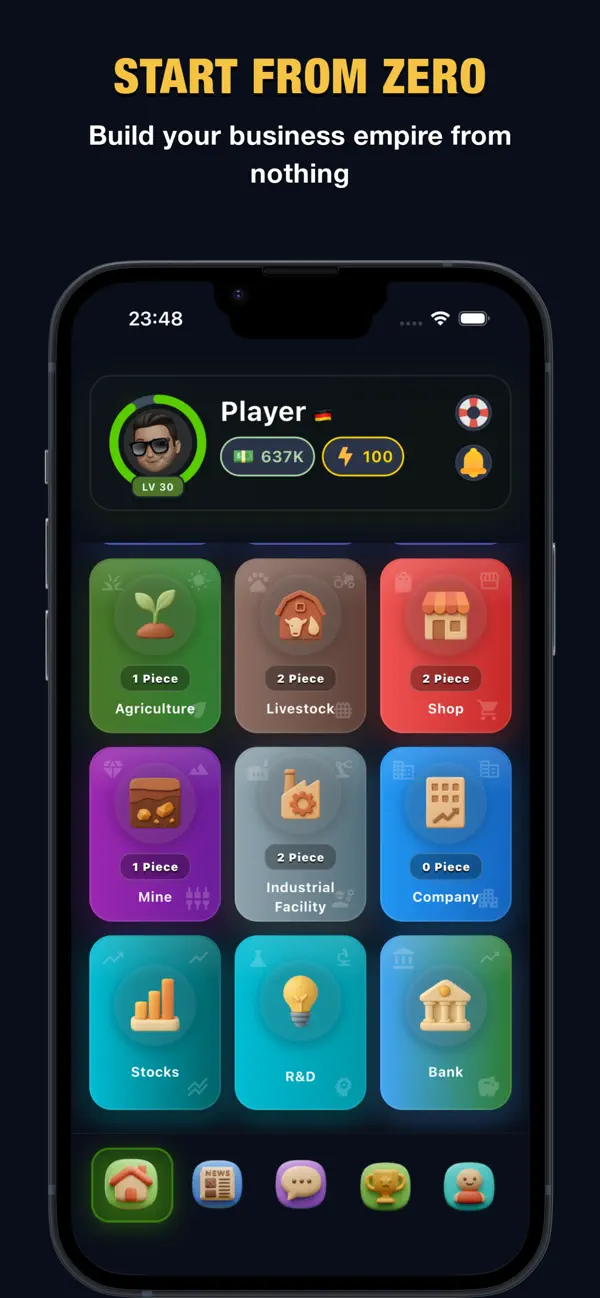 TycoonX · Screenshots 1