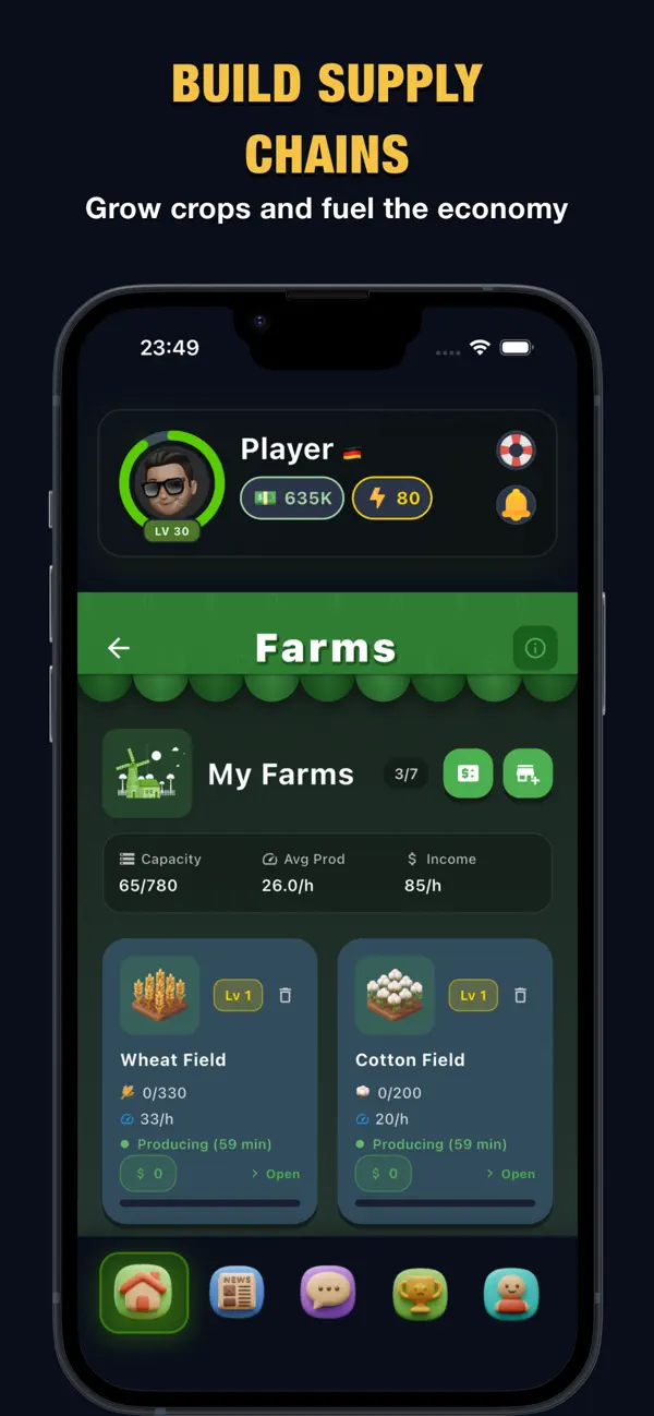 TycoonX · Screenshots 2
